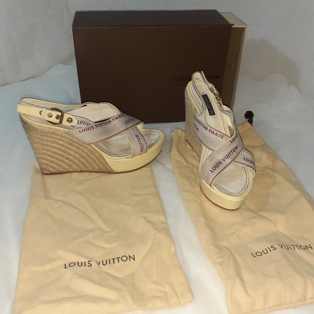 Louis Vuitton Wedge Heels - Picture 3 of 5
